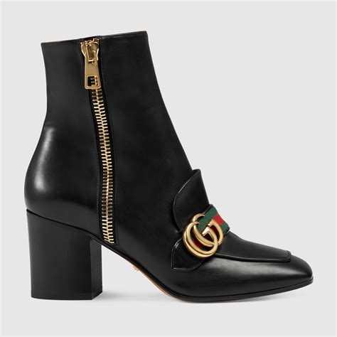 gucci tacco dorato stivali|stivali di donna gucci.